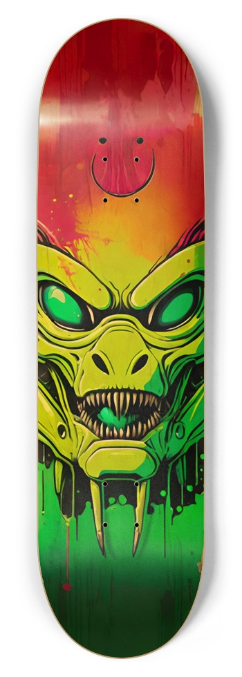 ALIEN YO PREDATOR DECK 01 8-3/4 Inch Skateboard