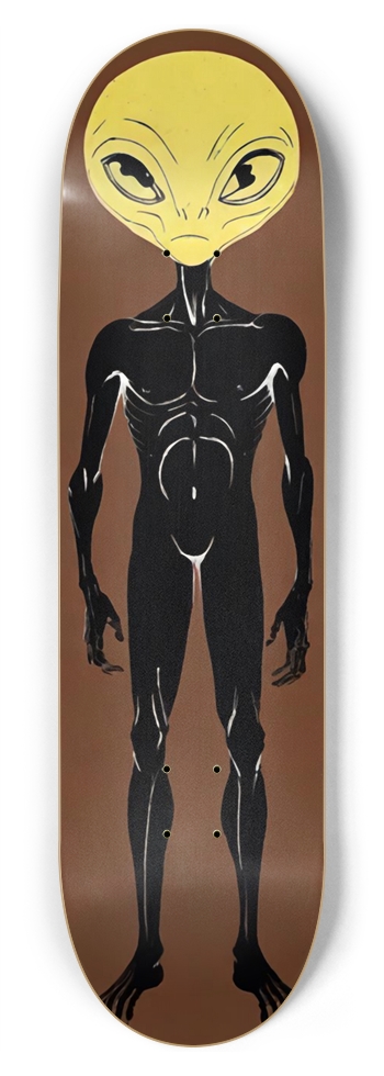 ALIEN YO HYBRID II DECK 01 8-3/4 Inch Skateboard