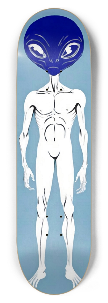 ALIEN YO HYBRID DECK 01 8-3/4 Inch Skateboard