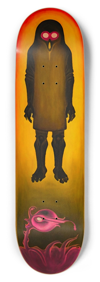 ALIEN YO GHOST DECK 02 8-3/4 Inch Skateboard