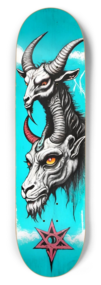 BAPHOMET GOAT DECK 03 8-3/4 Inch Skateboard