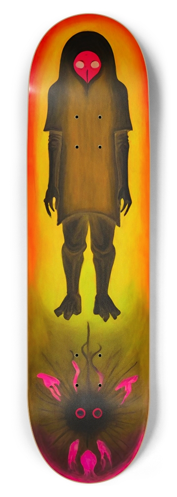 ALIEN YO GHOST DECK 01 8-3/4 Inch Skateboard