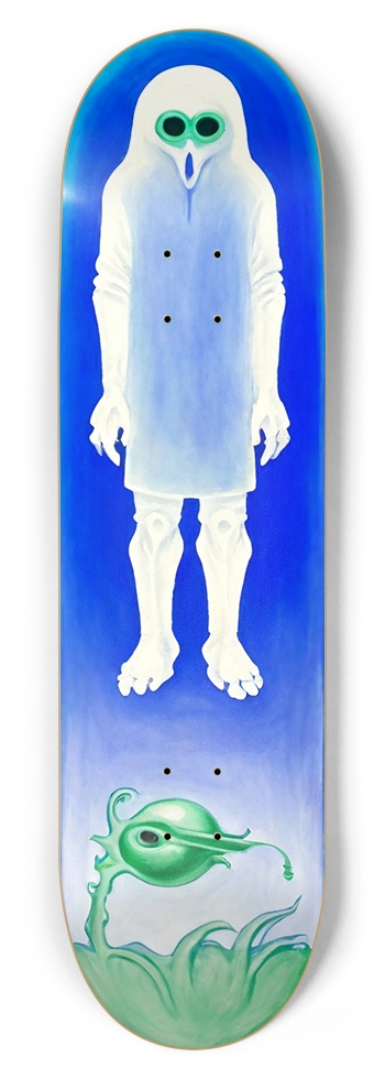 ALIEN YO Glow Deck 04 8-3/4 Inch Skateboard