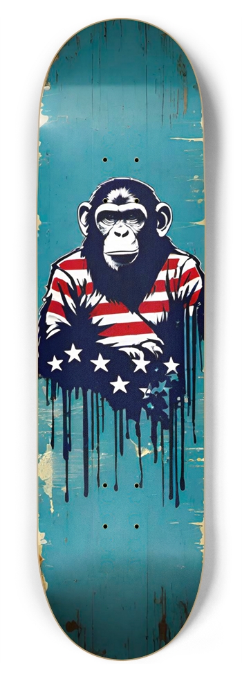 APE CLAN GEORGE DECK 01 8-3/4 Inch Skateboard