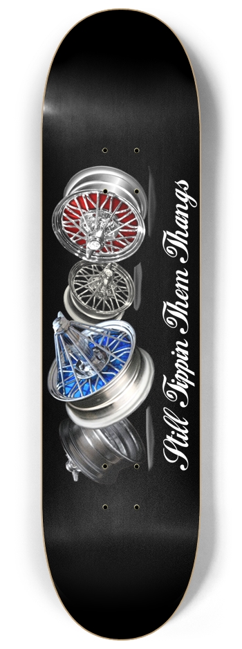 Swangas Skateboard Houston Skateboard Texas Skate 8-1/4 Skateboard Deck