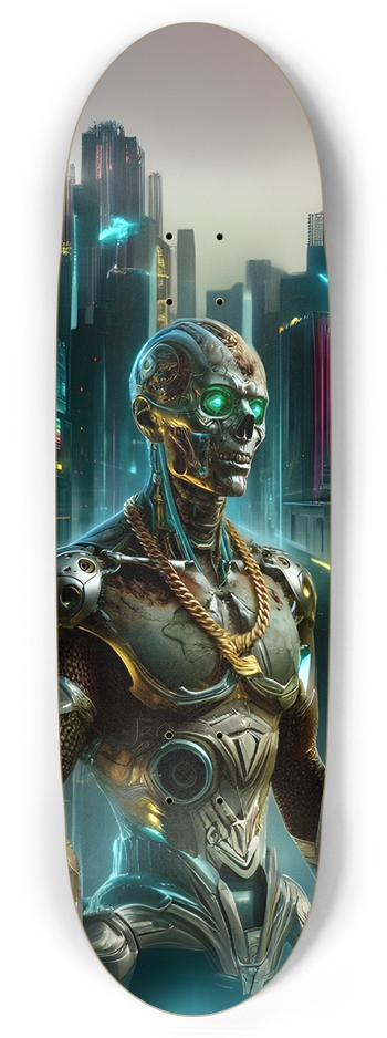 HODL Cyborg Zombie 8.87 x 32 Football Shape