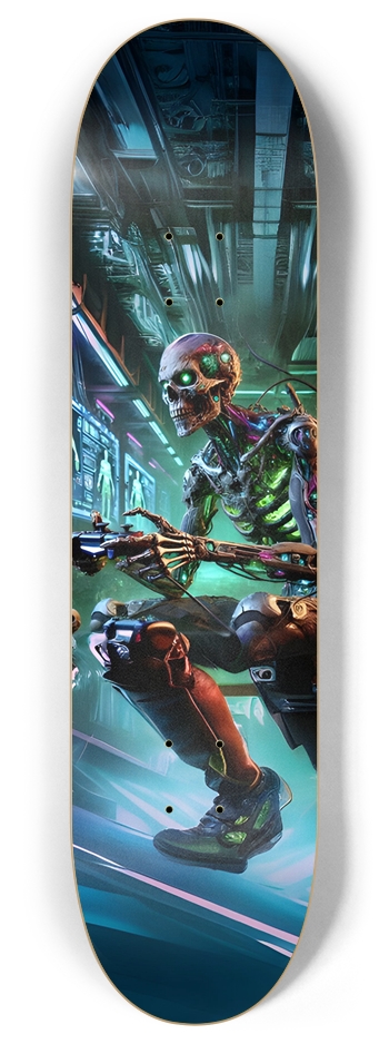 HODL Zombie Gamer 8 x 32 8 Inch Skateboard Deck