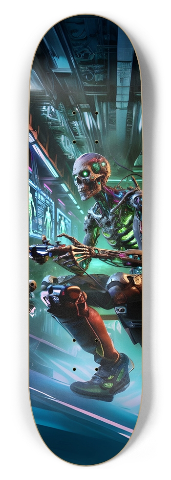 HODL Zombie Gamer 8.5 x 32 8-1/2 Skateboard Deck