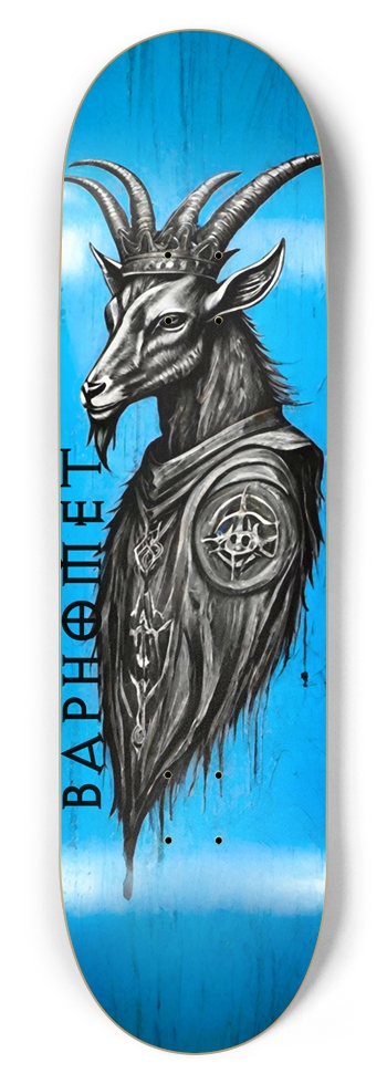 BAPHOMET GOAT DECK 05 8-3/4 Inch Skateboard