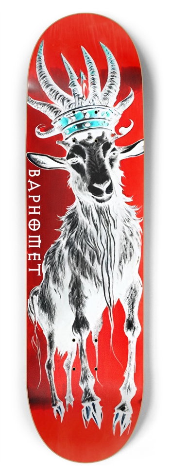 BAPHOMET GOAT DECK 09 8-3/4 Inch Skateboard