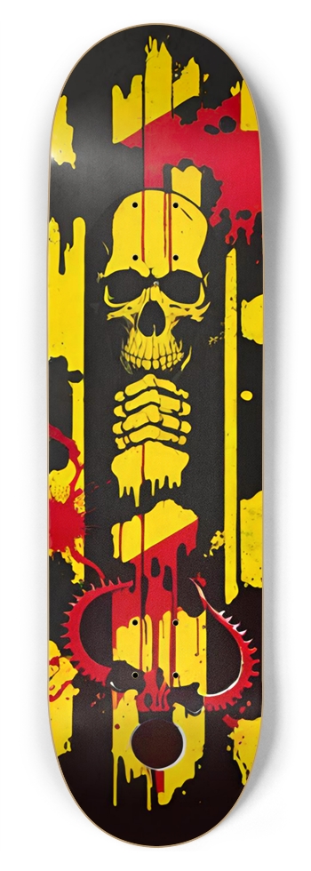 BONEHEAD MARKED DECK 01 8-3/4 Inch Skateboard