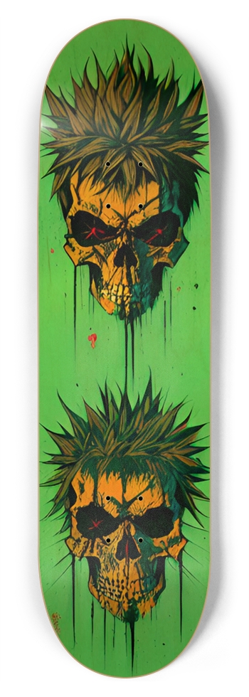 BONEHEAD DEUCE DECK 01 8-3/4 Inch Skateboard