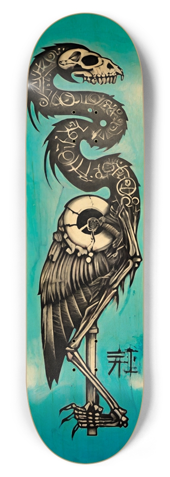 BONEHEAD CHIRON DECK 03 8-3/4 Inch Skateboard