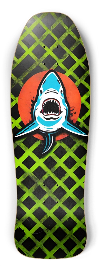 CURB Jaws Retro Deck 01 Shredder Shape