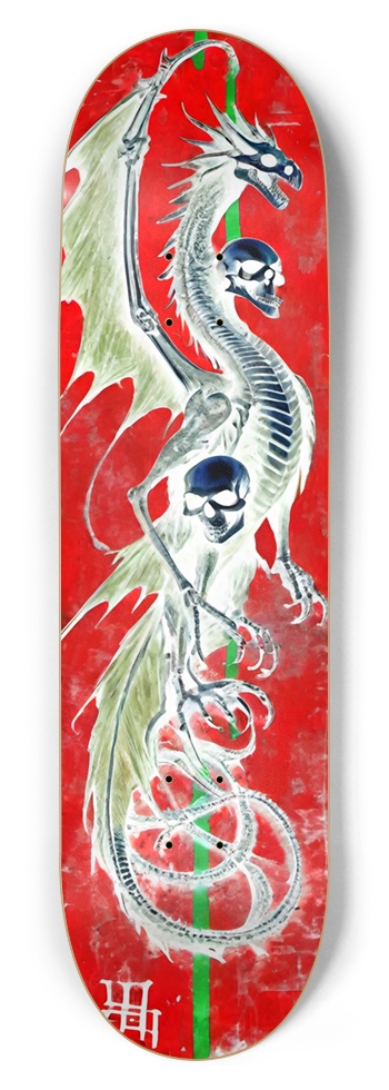 BONEHEAD LICH DECK 02 8-3/4 Inch Skateboard