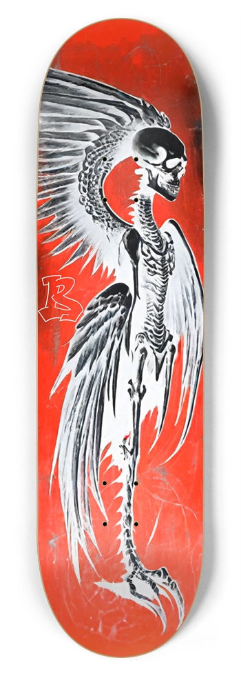 BONEHEAD CHIRON DECK 08 8-3/4 Inch Skateboard