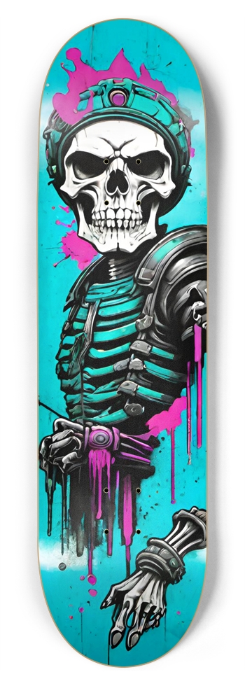 BONEHEAD SKULL KING DECK 01 8-3/4 Inch Skateboard