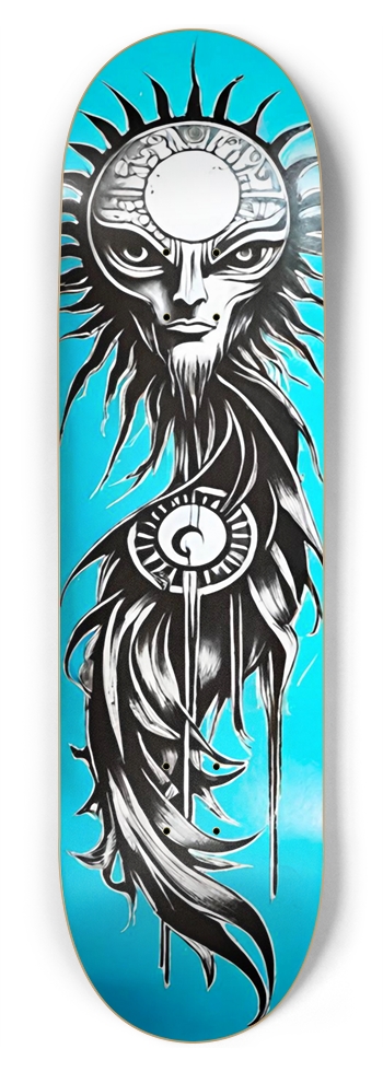 CURB CHRONOS DECK 01 8-3/4 Inch Skateboard