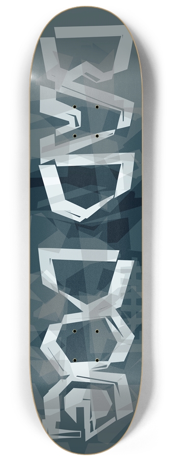 Bad Dog Tetanus Series – Steel 8-1/4 Skateboard Deck