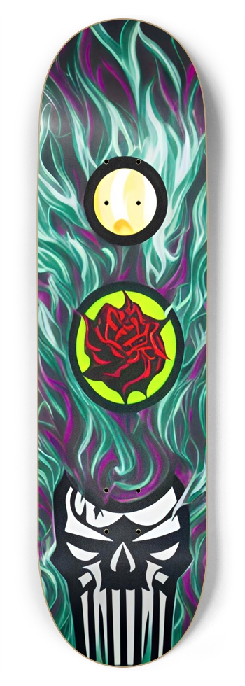 BURBANK CALIFORNIA Deuce Donnie Deck 01 8-3/4 Inch Skateboard