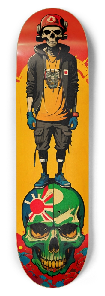 BONEHEAD PUNK DECK 01 8-3/4 Inch Skateboard