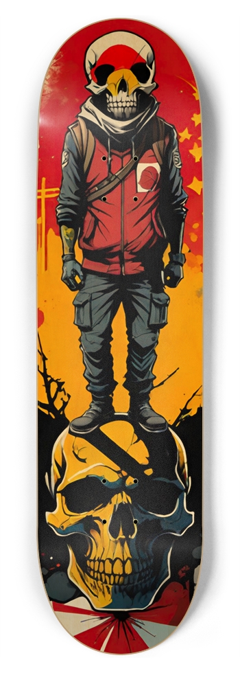 BONEHEAD PUNK DECK 02 8-3/4 Inch Skateboard