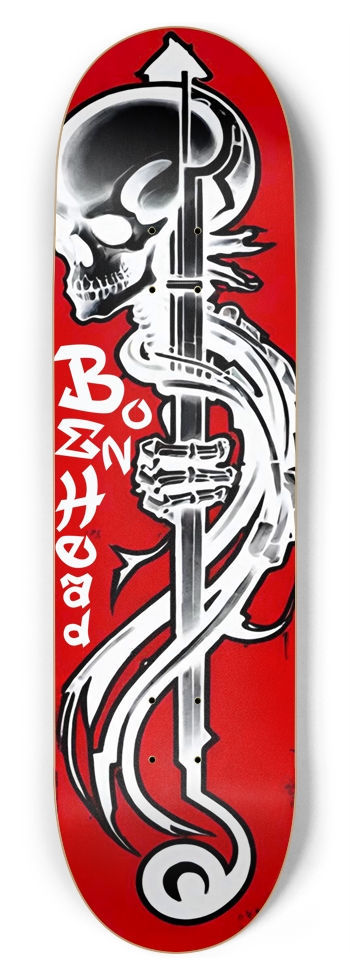 BONEHEAD CHIRON DECK 07 8-3/4 Inch Skateboard