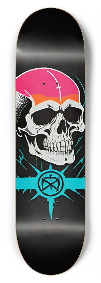 BONES DARK DECK 03 8-3/4 Inch Skateboard