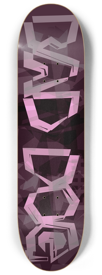 Bad Dog Tetanus Series – Orchid 8-1/4 Skateboard Deck