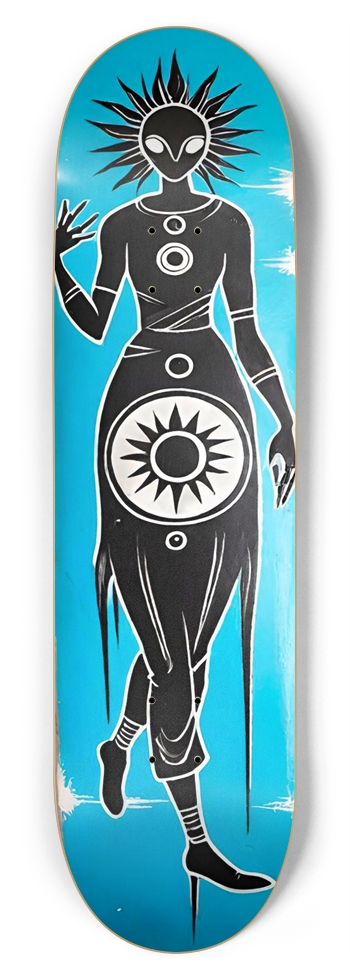 CURB APOLLO DECK 01 8-3/4 Inch Skateboard