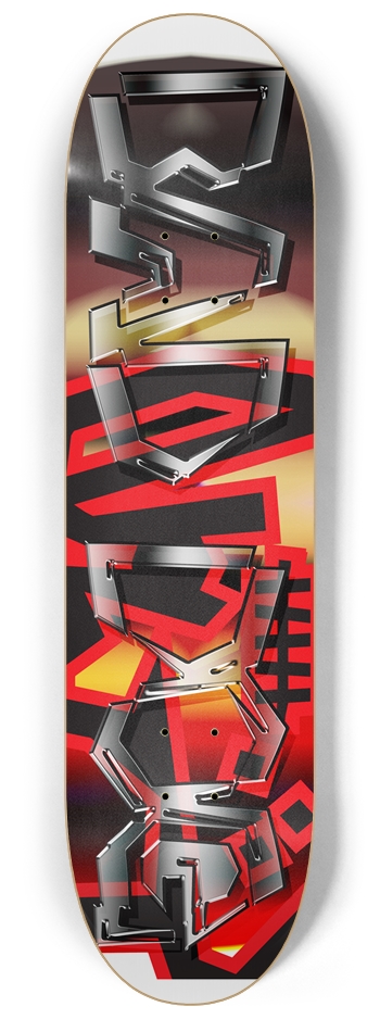 Bad Dog Board Kamikaze – Rust 8-1/4 Skateboard Deck