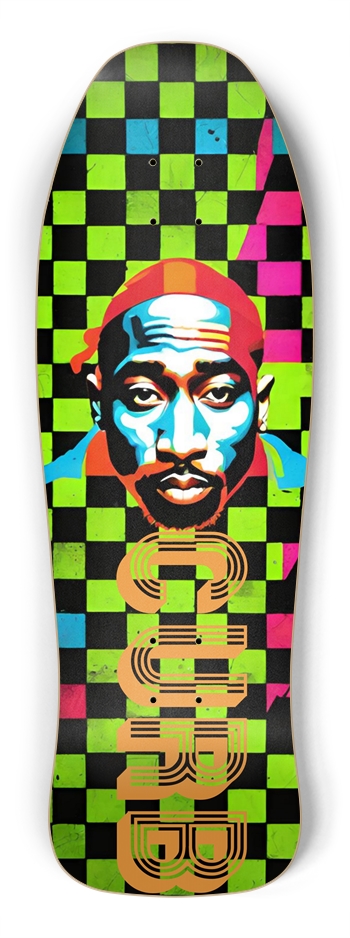 CURB PARADISE RETRO DECK 01 Shredder Shape