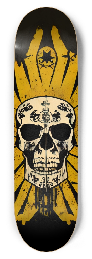 BONEHEAD DERRICK DECK 01 8-3/4 Inch Skateboard