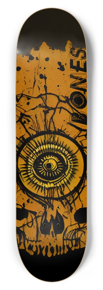 BONES HUCKABEE DECK 01 8-3/4 Inch Skateboard
