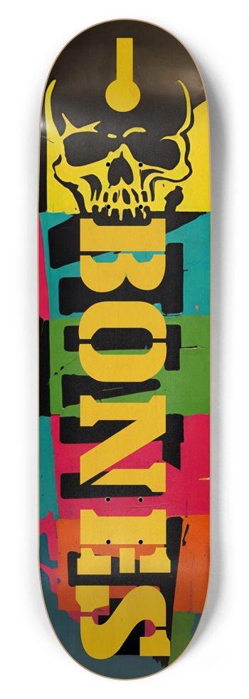 BONES WALTERS DECK 01 8-3/4 Inch Skateboard