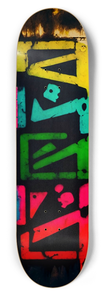 CURB ASTRONAUT DECK 01 8-3/4 Inch Skateboard