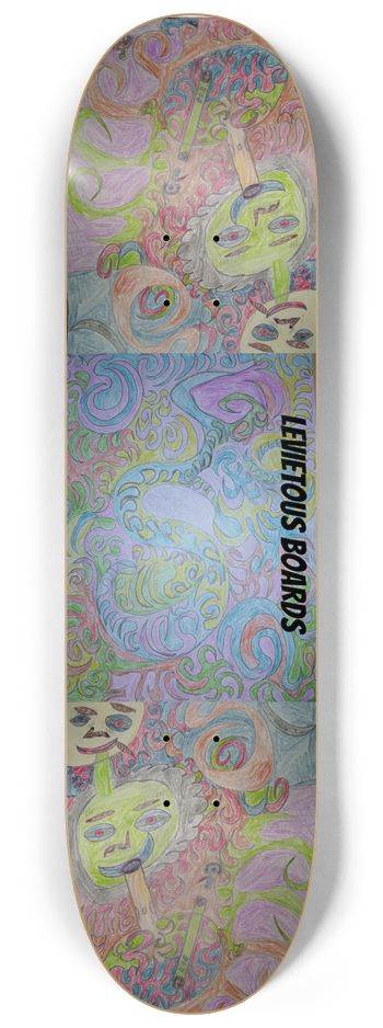 Phsychicedelix #29 8-1/4 Skateboard Deck