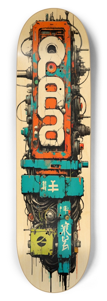 CURB DISTURBIA DECK 01 8-3/4 Inch Skateboard