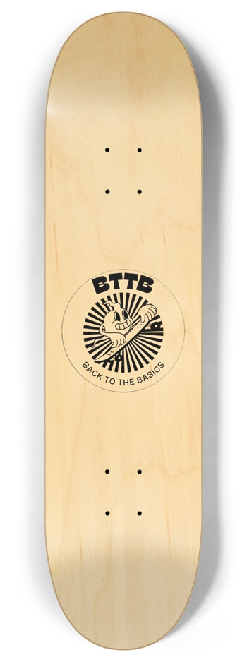 BTTB logo 8 Inch Skateboard Deck