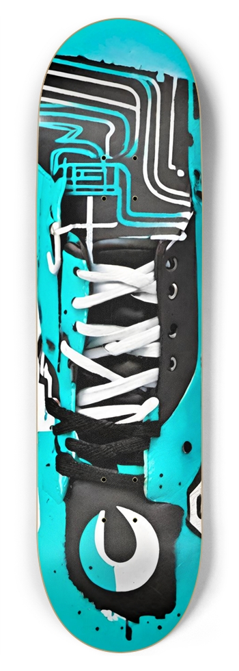 CURB SHOE DECK 01 8-3/4 Inch Skateboard