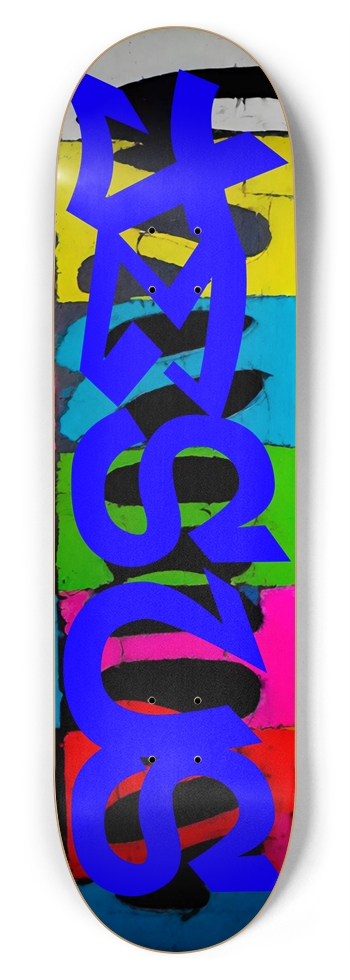 CURB JESUS JONES DECK 01 8-3/4 Inch Skateboard