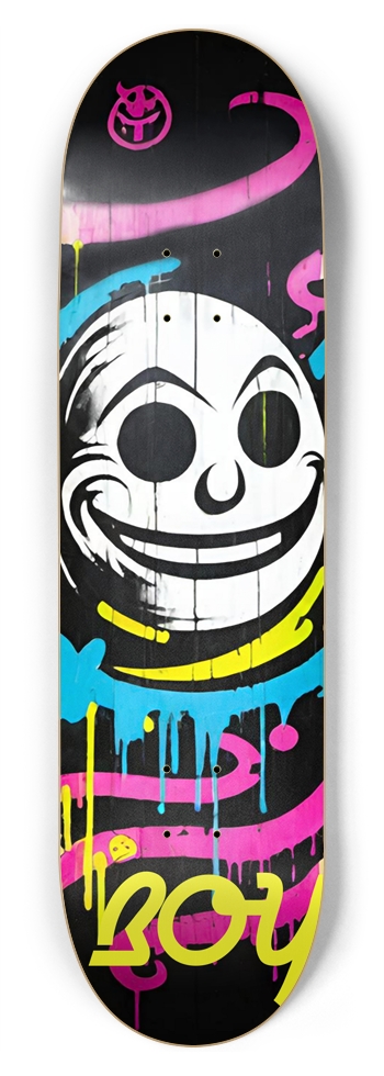 BOY SMILEY DECK 02 8-3/4 Inch Skateboard