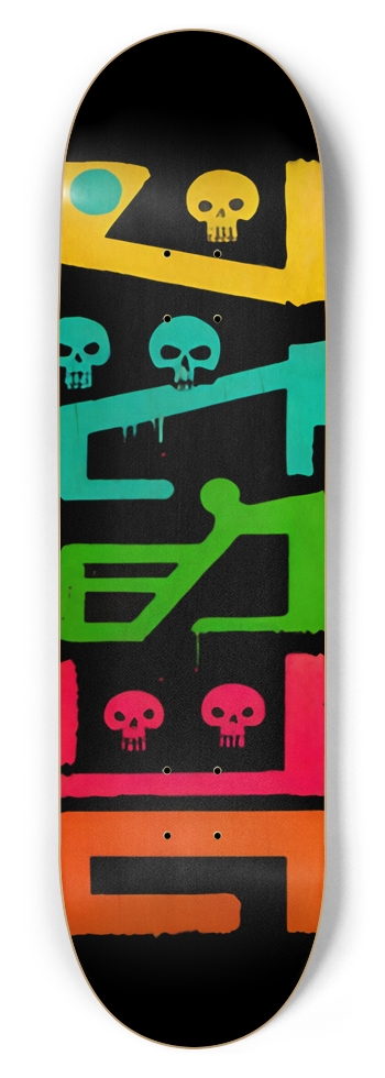 CURB SLICE DECK 01 8-3/4 Inch Skateboard