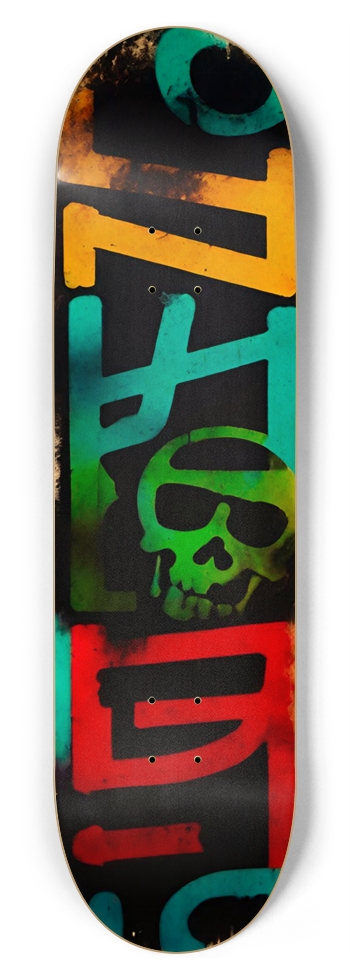 CURB DEVON DECK 01 8-3/4 Inch Skateboard