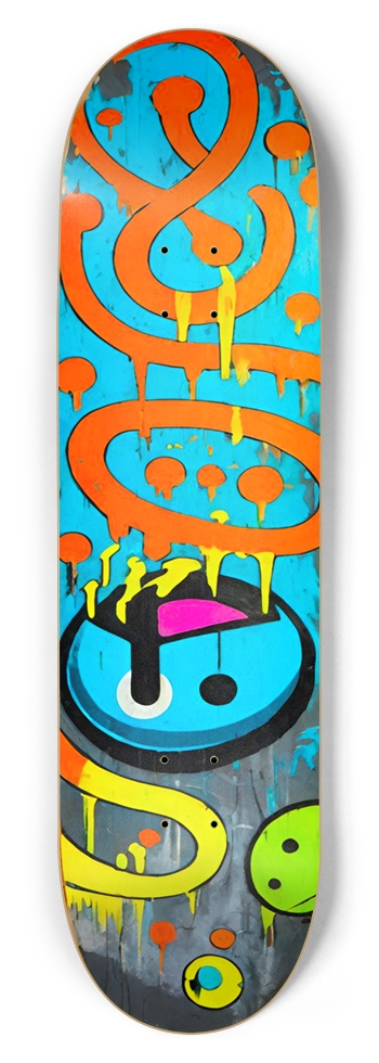 CURB SMITH DECK 01 8-3/4 Inch Skateboard