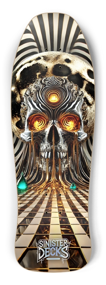 Cosmic Descent: The Infinite Skull Shredder Shape