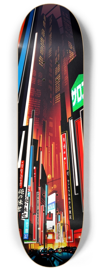 SHINJUKU 8-1/4 Skateboard Deck