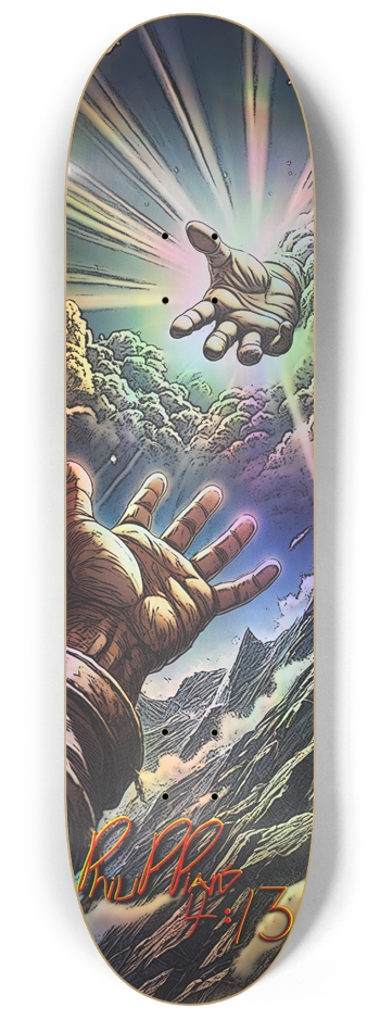 Philippians 4:13 8-1/4 Skateboard Deck