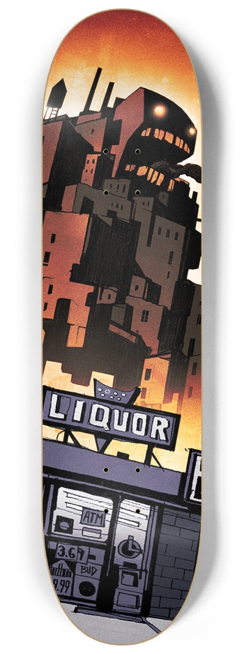 GHETTO MONSTER 8-1/4 Skateboard Deck