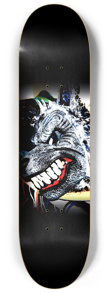 Power Tribe Wolf Deck 8-1/4 Skateboard Deck